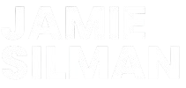 Jamie Silman Logo - White